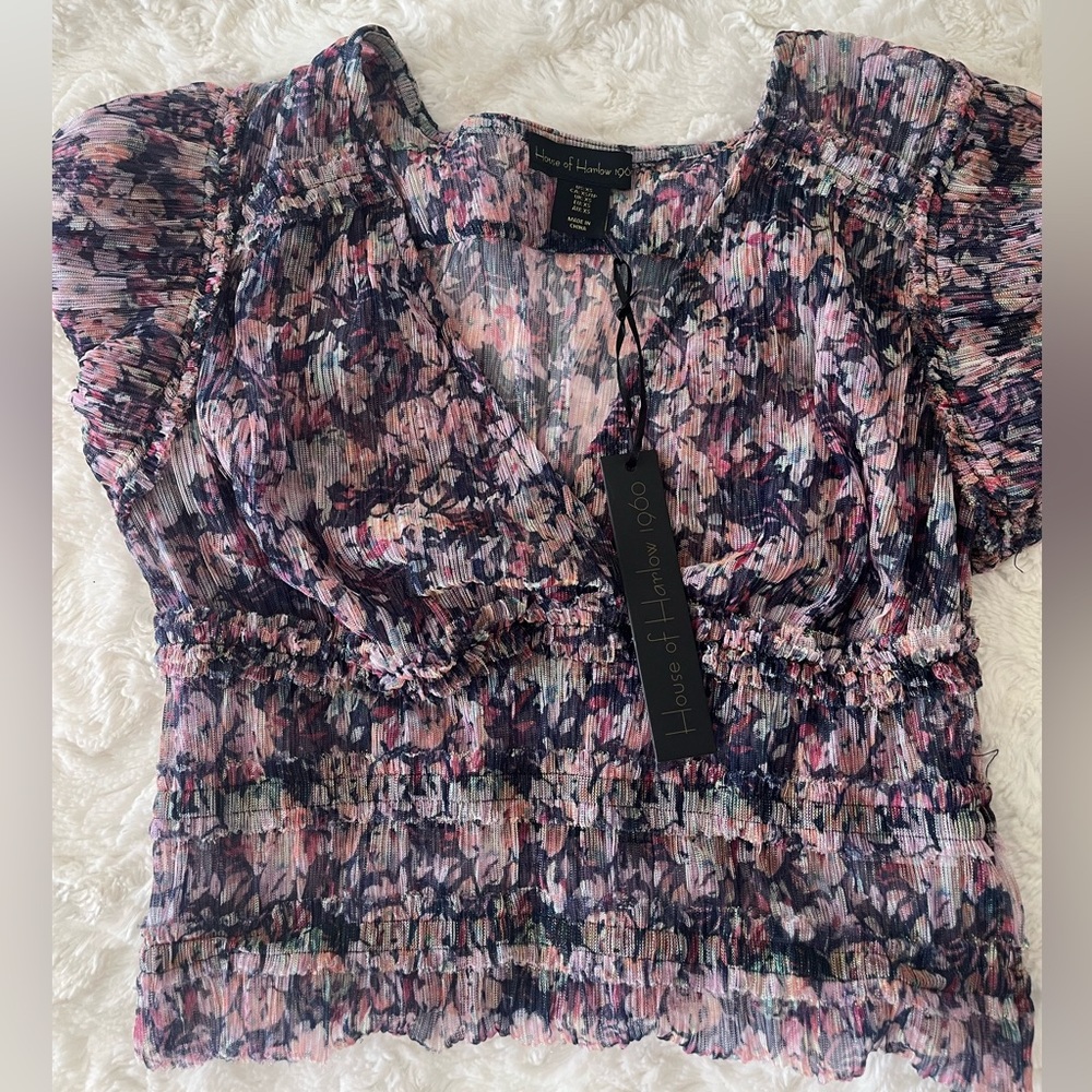 NWT House of Harlow 1960 Top Size XS